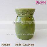 Green Wholesale Ceramic Oil Burners thumbnail-1
