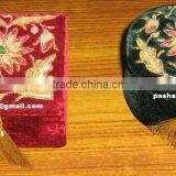 Zari Hand Embroidery Jewellery Box thumbnail-1