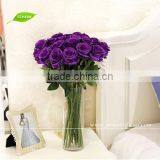 GNW FLS01 Artificial Flower Rose Bundle Real Touch Good Quality Factory Wholesale for Wedding Decoration thumbnail-1
