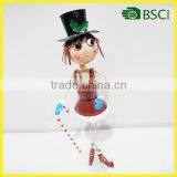 Metal Fashion Doll Design Wholesale Christmas Ornaments thumbnail-1