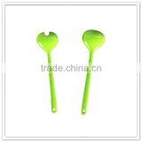 16.3cm Restaurant Black and Red Soup Spoon, Two Tone Melamine Spoon Kitchenware thumbnail-5