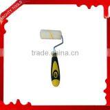 White Nitrile Blends Rubber Handle Galvanized Rod Bracket Mini Paint Roller thumbnail-4