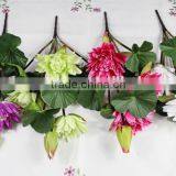 Lovely Artificial Water Lily Decorative Water Lily Landscaping Flowers for Wholesale thumbnail-1