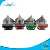 Poker Black Heart Air Alert Tire Valve Caps , Wheel Tire Valve Caps thumbnail-1