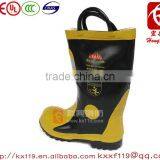 Factory Direct Sale 2015 New Design Steel Toe Firefighter Boots thumbnail-2