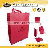 Custom Design Promotion Cheaper Eco-friendly Non Woven Shooping Bag in Heat Sealed Craft thumbnail-1