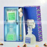 Scent Candle In Glass Jar+Reed Diffuser Gift Set/ Aroma Gift Set thumbnail-1