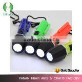 High Quality Fashion Design Colorful Plastic LED Flashlights thumbnail-4