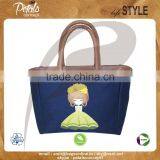 12 OZ Dyed Canvas Tote Bag With Eva Padding & Inside Polyester Lining With PU Handle & Bottom With Top Zip Closure thumbnail-1