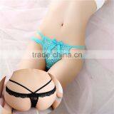 Stock Hot Female Transparent Bandage Thongs G-string Lace Sey Underwear Women's Panties Low Waist V-string Lingerie Intimates br thumbnail-1