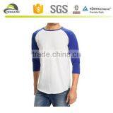 Men's Plain Baseball Athletic t Shirt,wholesale Cheap Plain t Shirt thumbnail-3