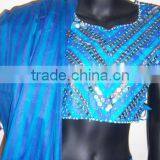 BLUE CHANIA Lehenga Choli BLOUSE DUPATTA thumbnail-3