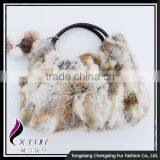 CX-H-36A New Design Genuine Rabbit Fur Women Handbags thumbnail-6