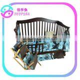 Baby Girl Forest Blue Nursery Bedding Sets thumbnail-2