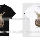 2017 OEM Anti-Wrinkle Unique Design Amazing Quality Hot-selling Best Choice Short Sleeve Casual Printing T-shirt thumbnail-1