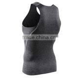 Comfortable 140gsm 100% Cotton Mens Sport Tank Top thumbnail-2