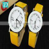 2016 Colorful Geneva Leather Casual Quartz Watch Student Wrist Watch thumbnail-4