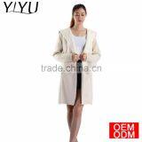 Wholesale 2017 Fall Winter Women Turndown Collar Knitted Long Cardigans Sweater thumbnail-3