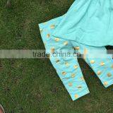 2-7t FALL/Winter Children Girls Suit Kids OUTFITS 3 Pieces Scarf Pant Sets Gold Dot Girls Boutique Clothes Kids Black Top Sets thumbnail-4