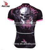 BEROY Custom Downhill Bike Cycling Clothing Short Sleeve Suit for Men,pattern of Skull thumbnail-3