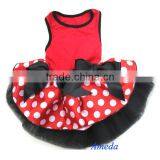 Red Polka Dots Pets Party Dress thumbnail-2