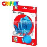 Make Your Own 3D Felt Set Brachiosaurus 3D Felt Puzzle thumbnail-1