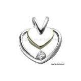 Sell 925 Silver Pendant Studded With Cz Stone thumbnail-1