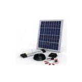 30W Solar Powered Lighting Kits DC Home System With 18.5 m Cables thumbnail-1
