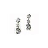 Elegant Zircon Earrings Cubic Zircon Jewelry Bridal Jewelry CZ Earrings ESL2828