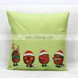 Christmas Small Deer Home Decorative Throw Pillow Cushion Case thumbnail-3