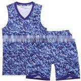 Camo Basketball Uniform ,latest Basketball Jersey Design thumbnail-1