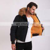 Hot Sale Mens Bomber Blazer Parka Jacket 100% Polyester Varsity for Winter