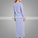 OEM Manufactory Plain Baju Kurung Malaysia Women Clothing Baju Melayu for Ladies thumbnail-4