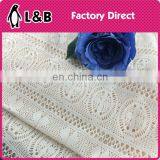 Lace Fabric 2017 Cord Mesh Embroidered Polyester Knitting Jacquard Polyester Lace Fabric thumbnail-1