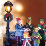 8“ B/O LED Choir Scene Christmas House Souvenir Figurines Souvenir With Cheap Christmas Gift Souvenir thumbnail-3