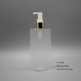 Free Sample 400ml Transparent PETG Plastic Empty Rectangle Bottle for Personal Cosmetic thumbnail-5