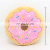 15cm Diameter Squeaky Eco Friendly Plush Doughnut Dog Toy thumbnail-6