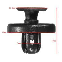 Toyota Push Type Rivet Buckle Trunk Plastic& Nylon Car Clips thumbnail-4