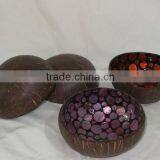 Lacquer Coconut Bowl