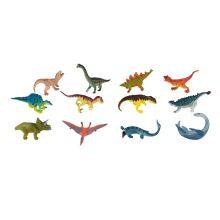 New Design Small Dinosaur Set Plastic Animal Toys Collection TPR Dinosaur Set Juguet For Kids Education Dinosaur Set thumbnail-2