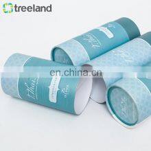 Custom Printed Round Cylinder Telescoping Rigid Tea Paper Gift Box thumbnail-3