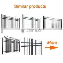 Factory Supply Bent Top Garrison Safety Steel Fence Panel thumbnail-3