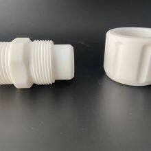 Corrosion Resistance White Virgin PTFE Fitting Male Connector thumbnail-4