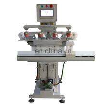Servo Motor Rotary 4 Color Small Plastic Products Pad Printing Printer Machine for Sale thumbnail-2