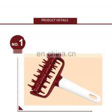 Private Label Plastic Multifunction Needle Pizza Dough Docker Pastry Lattice Roller Cutter thumbnail-3