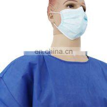 Dark Blue PP SMS Patient Gowns Disposable thumbnail-3