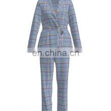 2022 Hot Sale 100%cotton Seersucker Check Design for Women thumbnail-1