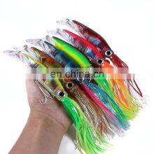 Squid Skirt Soft Lure for for Marlin Tuna Bait Saltwater Trolling Skirt Trailer Octopus Soft Squid Fishing Lures thumbnail-2