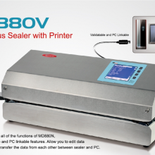 MDcare MD 880V 5.7'' Touch Screen Auto Continuous Sealer With Printer Medical Printing Blood Bag Tube Sealing Machinery thumbnail-4