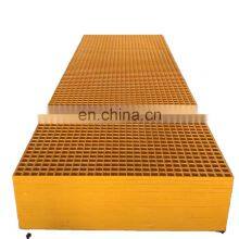 High strength durable fiberglass floor FRP molded grating walkway